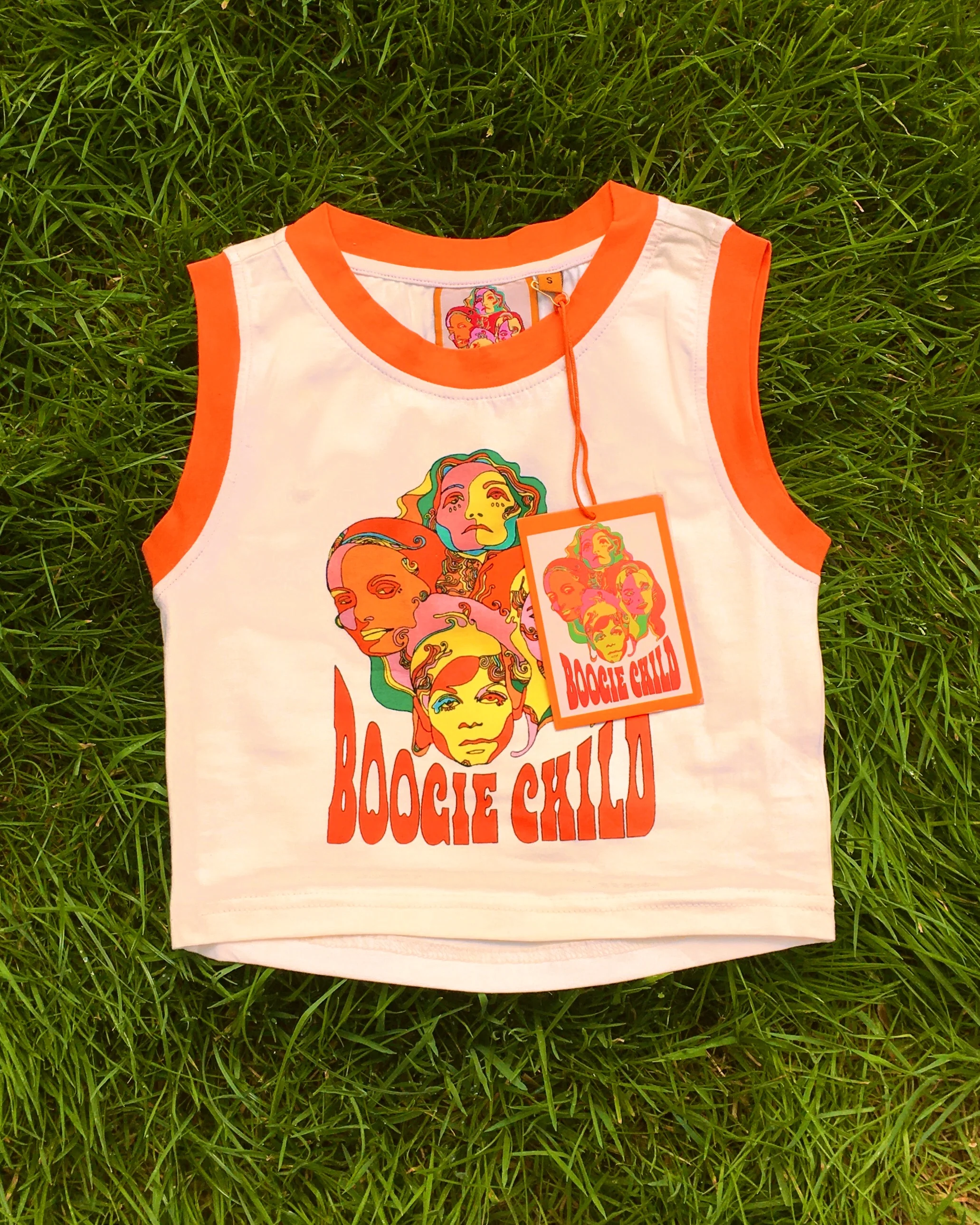 Boogie Child Psychedelic Vest Top - Image 3