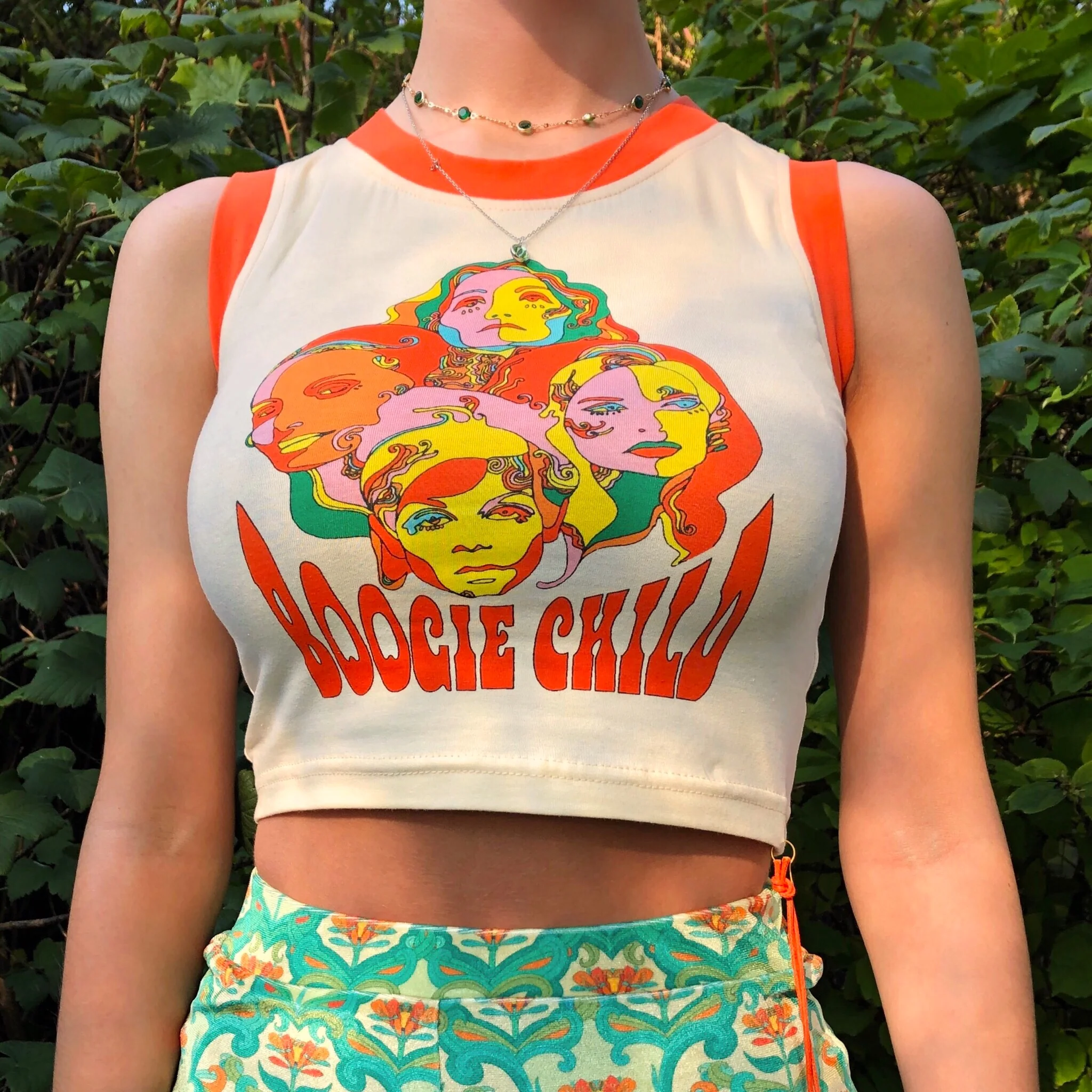 Boogie Child Psychedelic Vest Top - Image 5