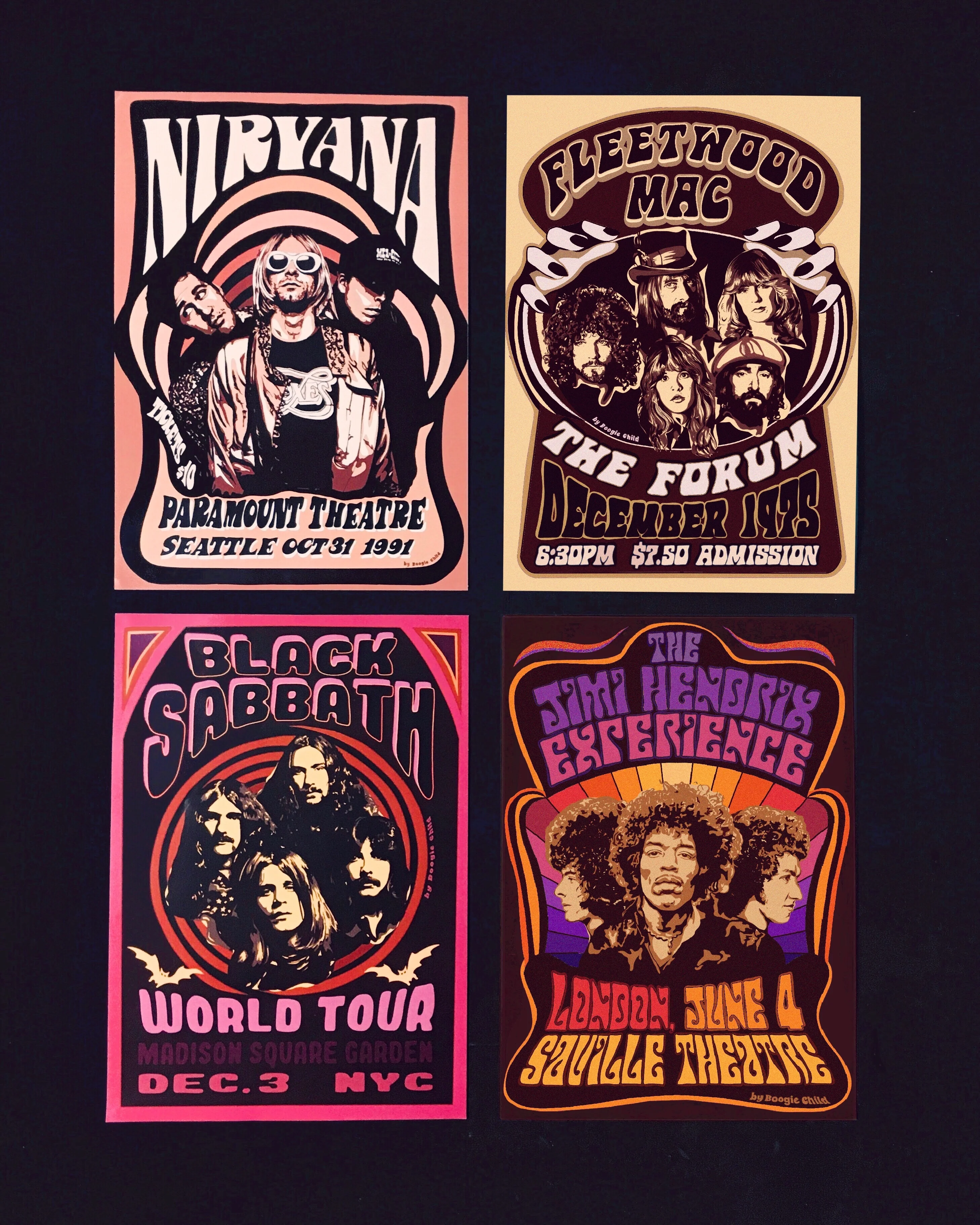 Classic Rock Print Bundle VOL.2