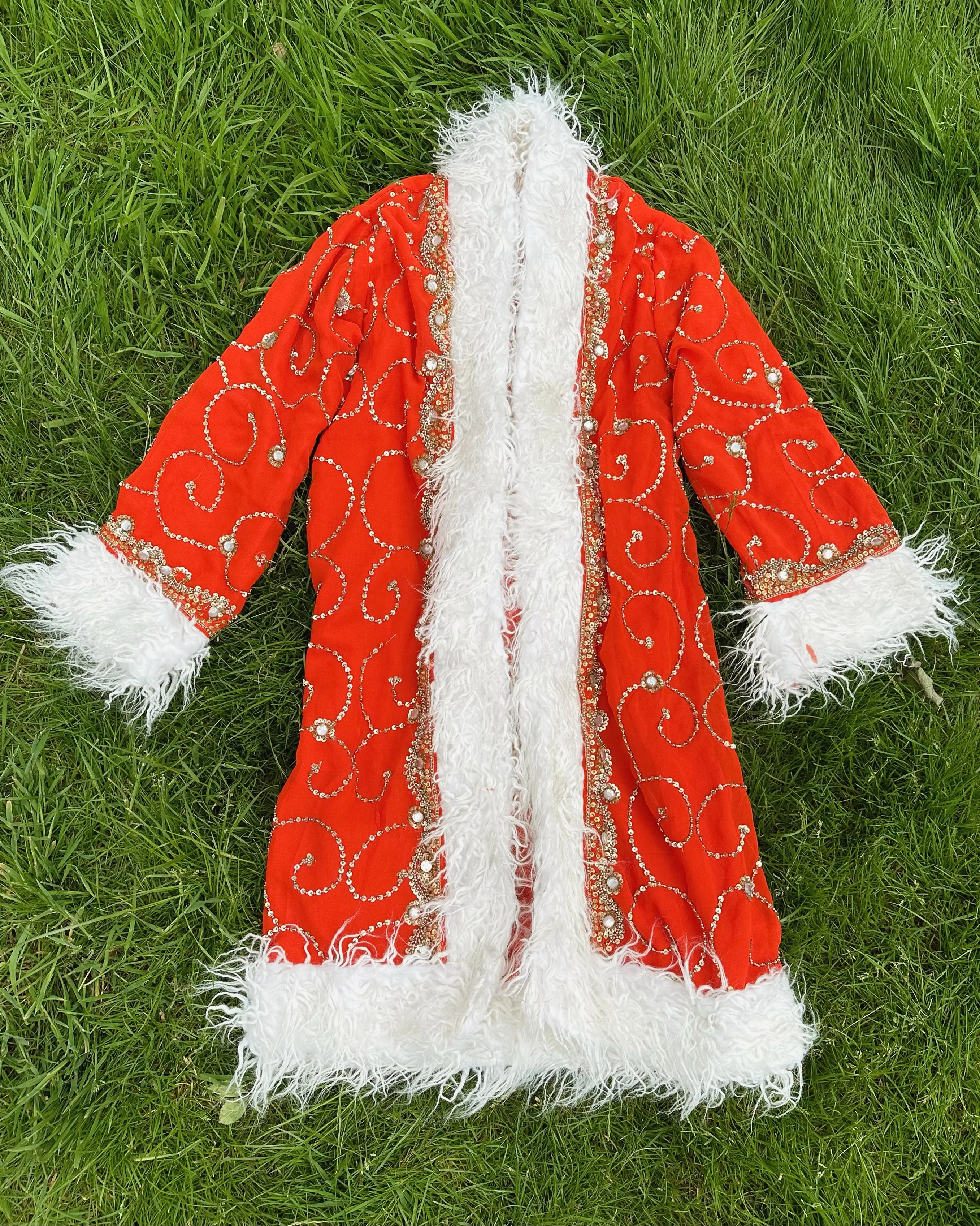 Firecracker Afghan Coat Size S - Image 2
