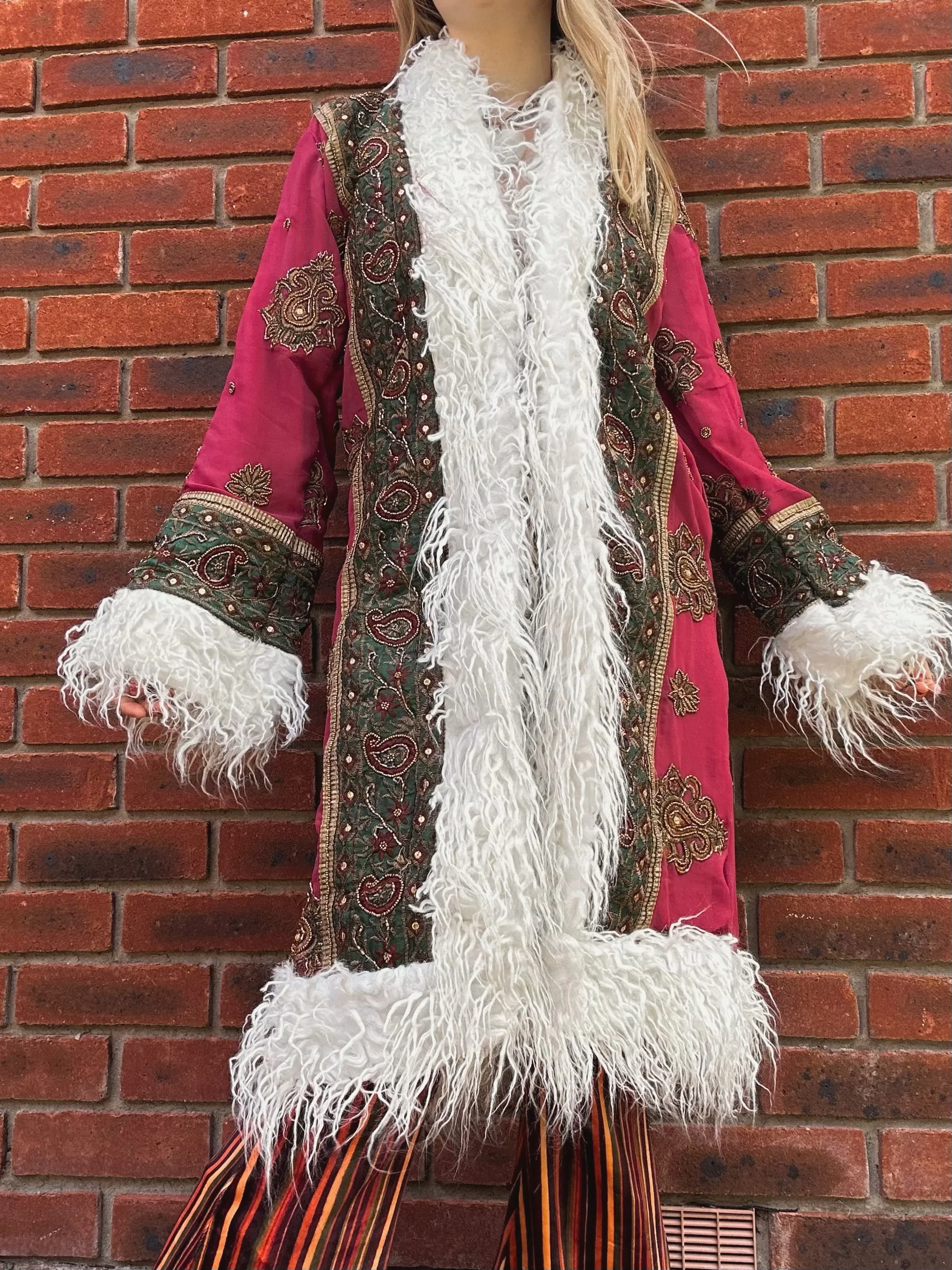 Lady Eleanore Afghan Coat Size M - Image 3