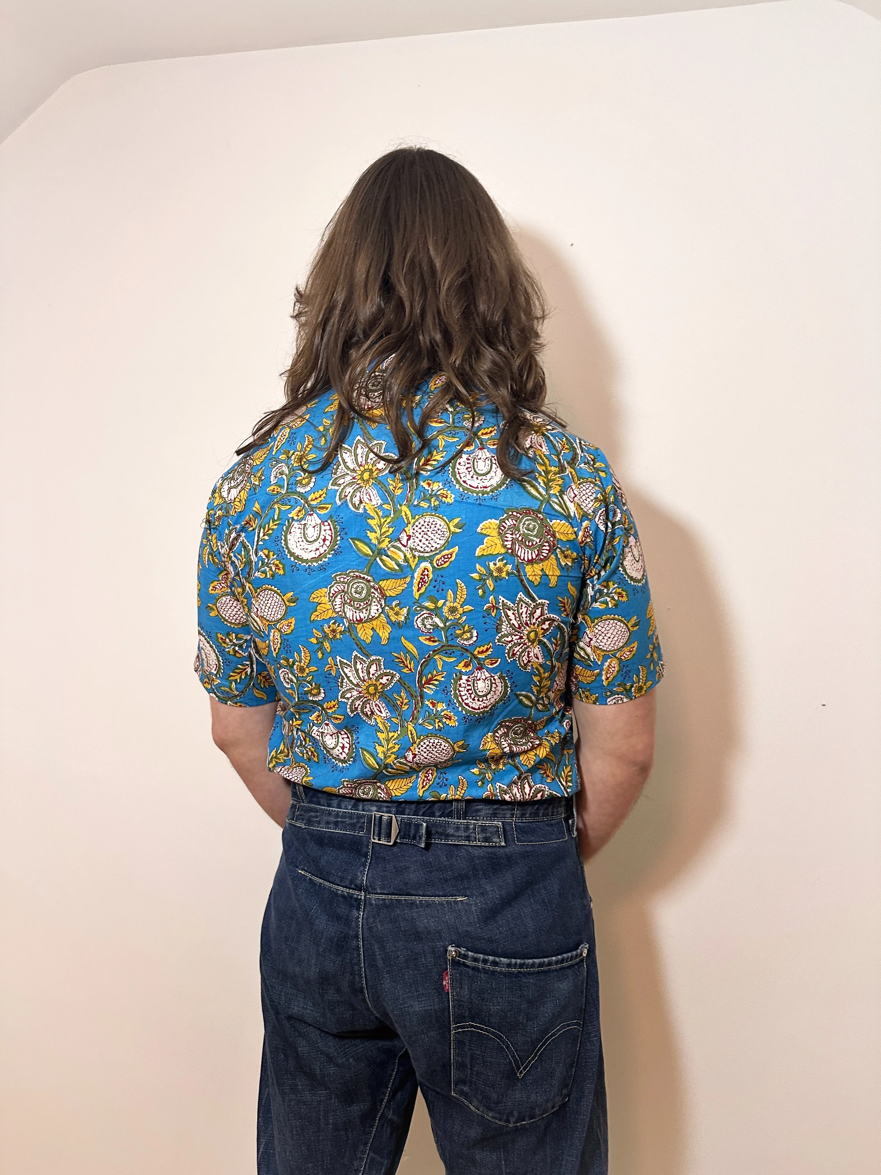 Mens Cotton Short-Sleeve Shirt in McCartney - Image 3