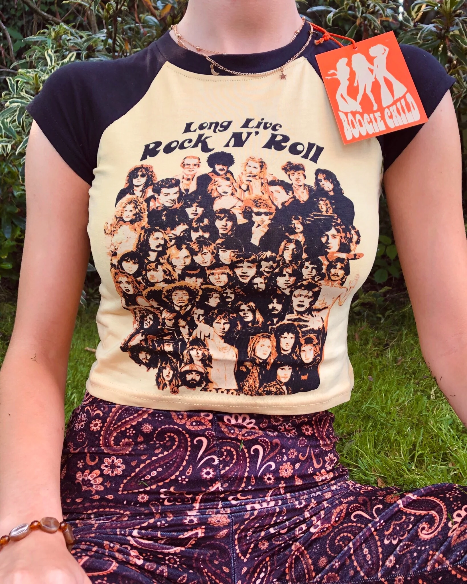 Rock N' Roll Ringer Baby Tee - Image 3