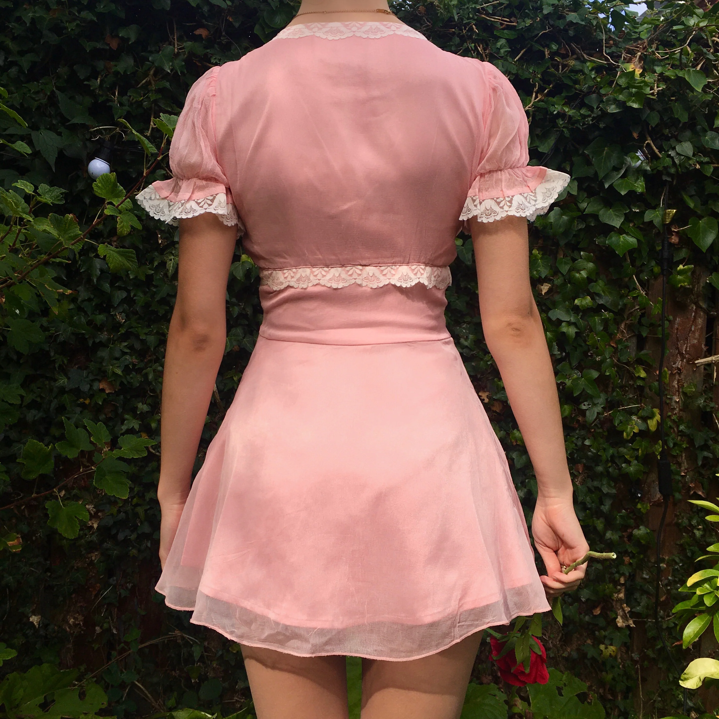 The Belle Babydoll Mini Dress - Image 6