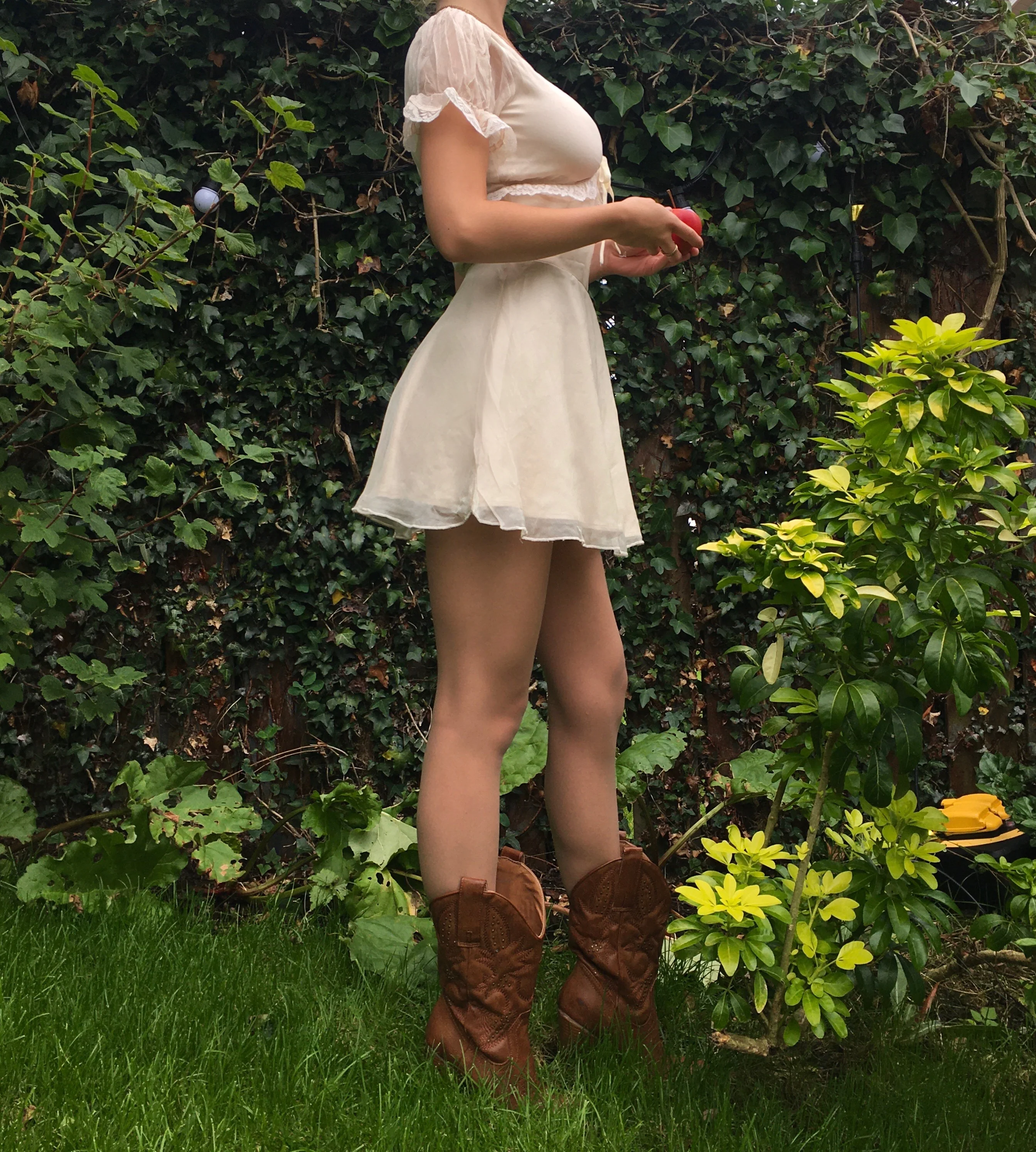 The Eden Babydoll Mini Dress - Image 5
