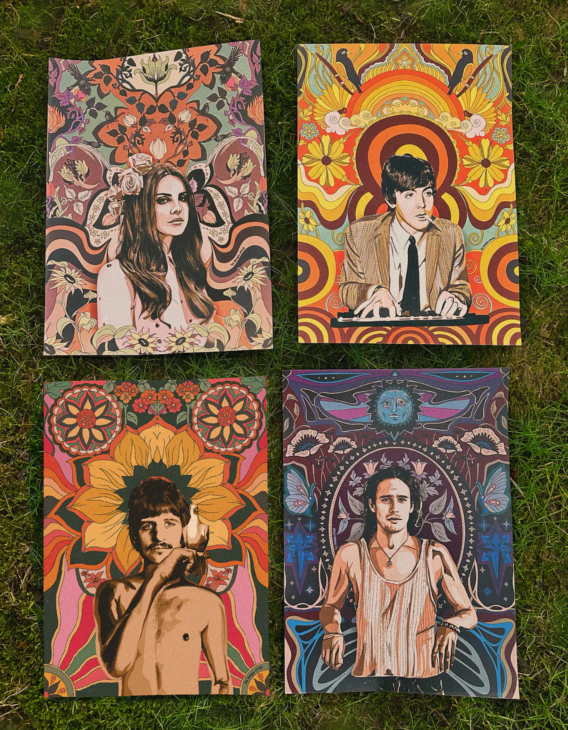 The Ringo Starr Print - Size A3 / 11.7" × 16.5" - Image 3