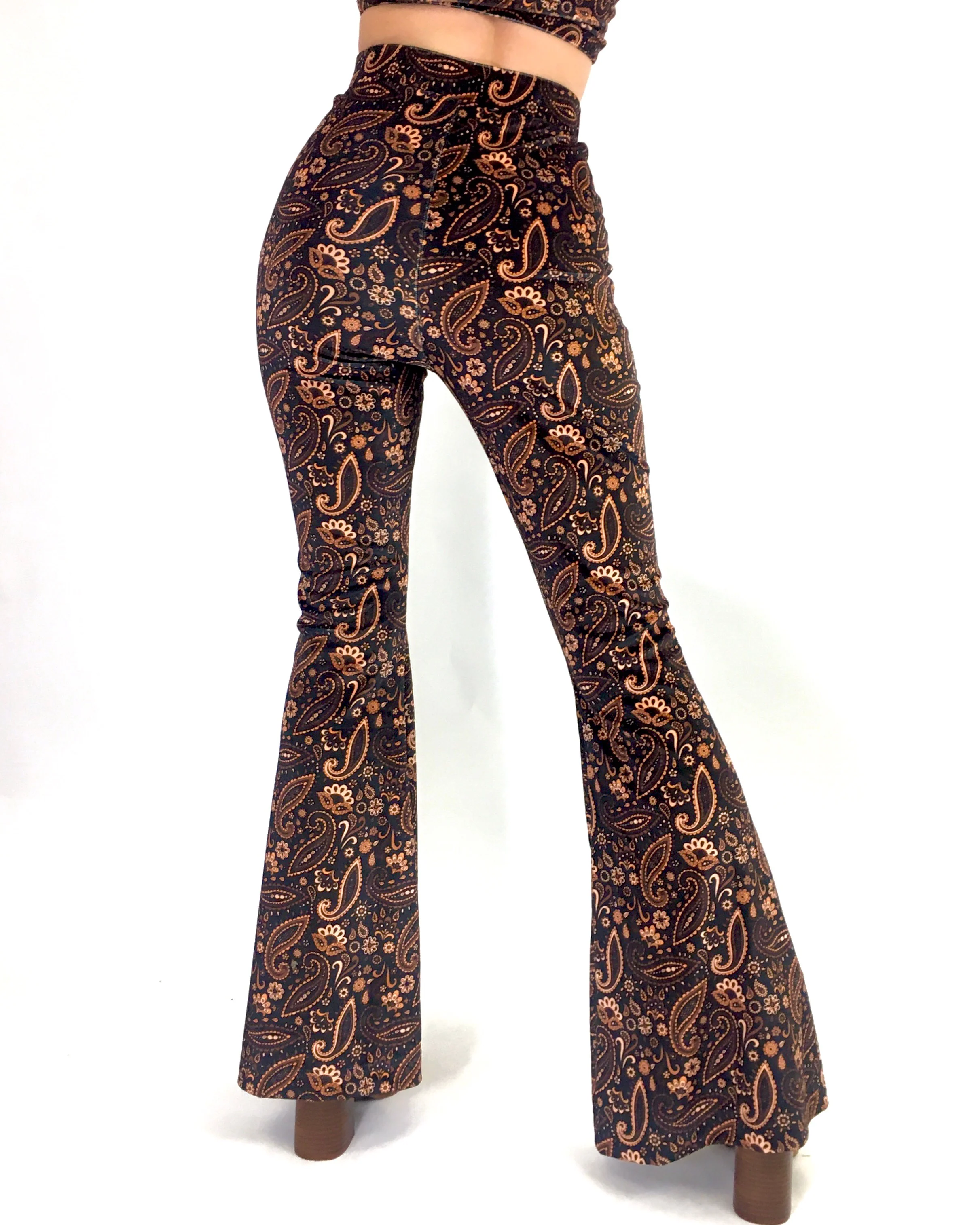 The Velvet Flare Trouser in Stevie - Image 5