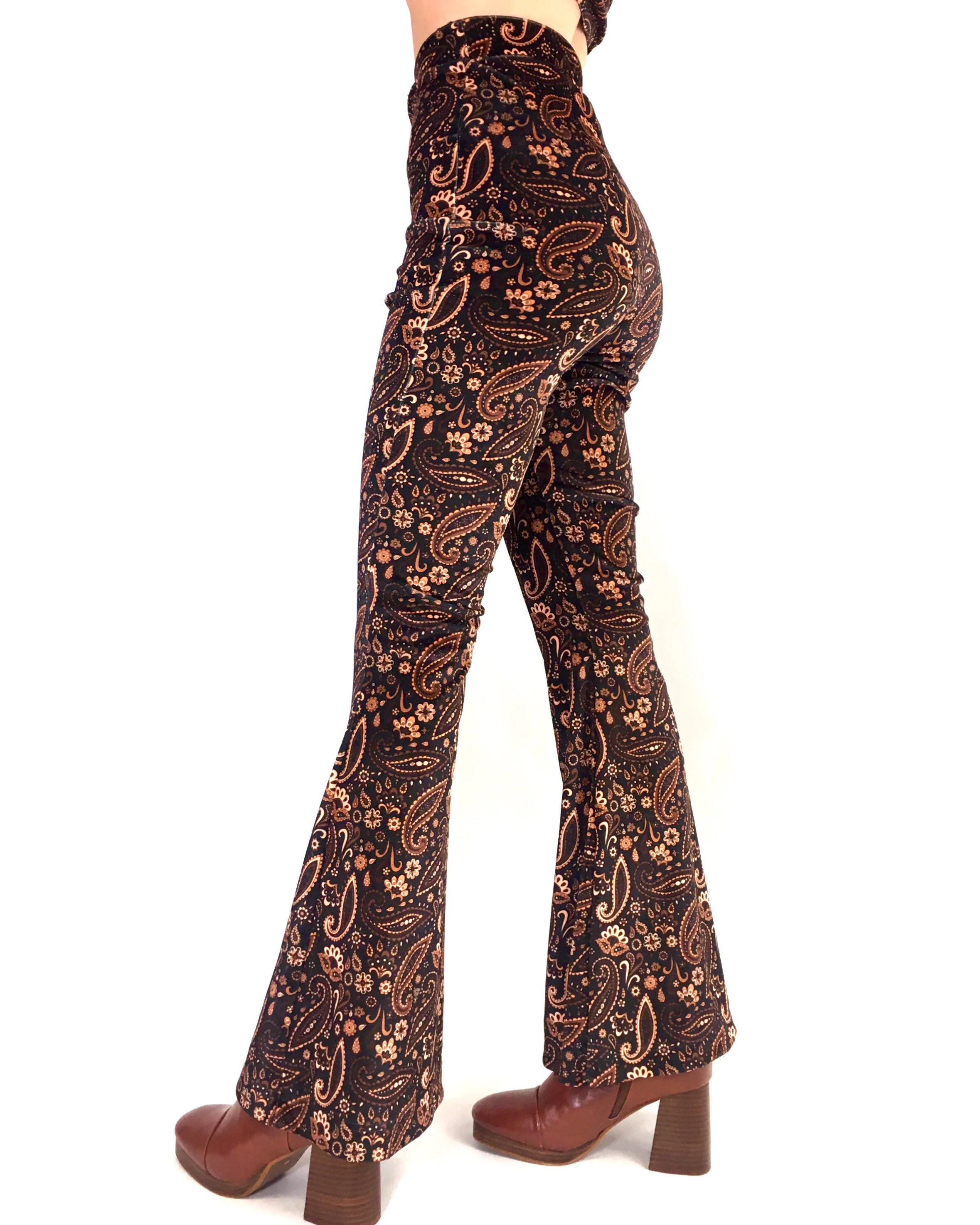 The Velvet Flare Trouser in Stevie - Image 6