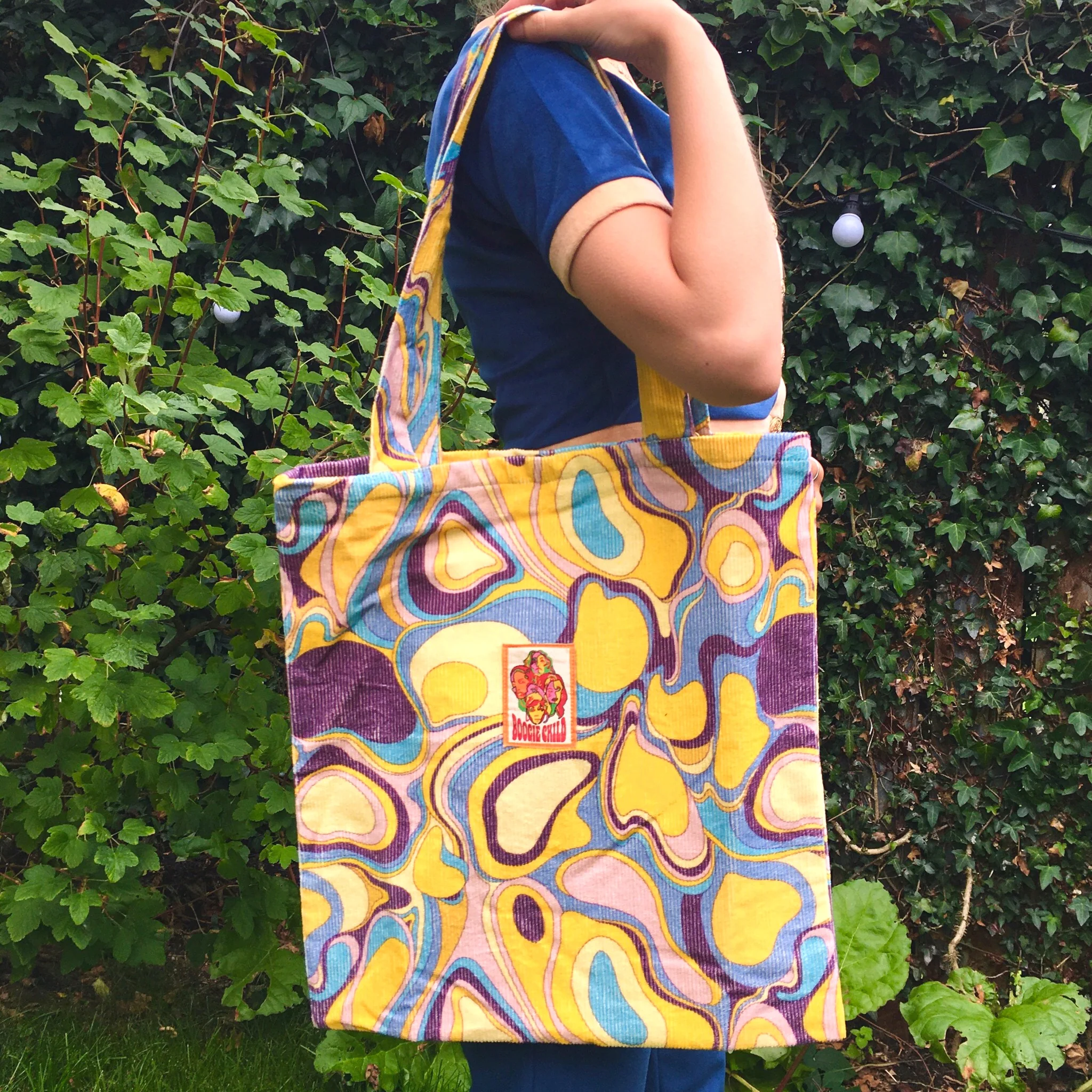 Tote Bag in Blue Lagoon - Image 3